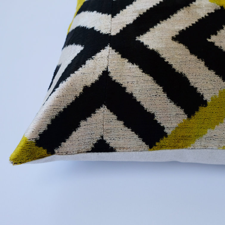 LOOMY Eve Organic Silk Square Pillow Cover & Insert Perigold